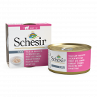 Schesir Cat Jelly Chicken Fillets & Ham - 85 gr 