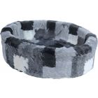 Boon teddymand mix/blok grijs nr. 2,-50 cm 