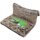 Boon Radiator hangmat DeLuxe  Langharig Zilver / Bruin -26x45x45 cm