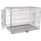 Boon Draadkooi 2-Deurs Premium Verzinkt Met Metalen Lade, 106x69x79 cm