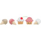 Trixie Ijs & Cupcake Pluche Catnip -7 cm 