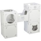 Trixie Kattenmeubel CASA CARA Karton -93x72x30.5 cm Wit   OP=OP