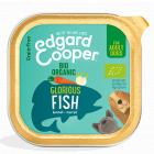Edgard & Cooper Alu Bio Kip & Vis Met Wortel & Erwten -17x100 gram