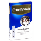 Bolfo Gold Hond 400 vanaf 25 kg Vlooiendruppels - 4 Pipetten