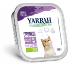 Yarrah Cat Alu Brokjes Graanvrij Kip & Kalkoen -100 gram