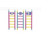 Beeztees Parkietenladder 6 treden Plastic  -21 cm 