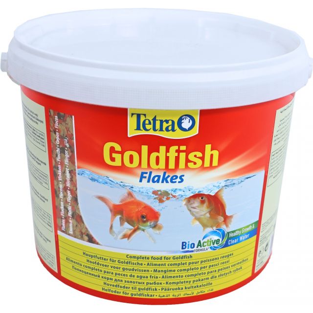 Tetra Goldfish Flakes -10 liter Emmer 