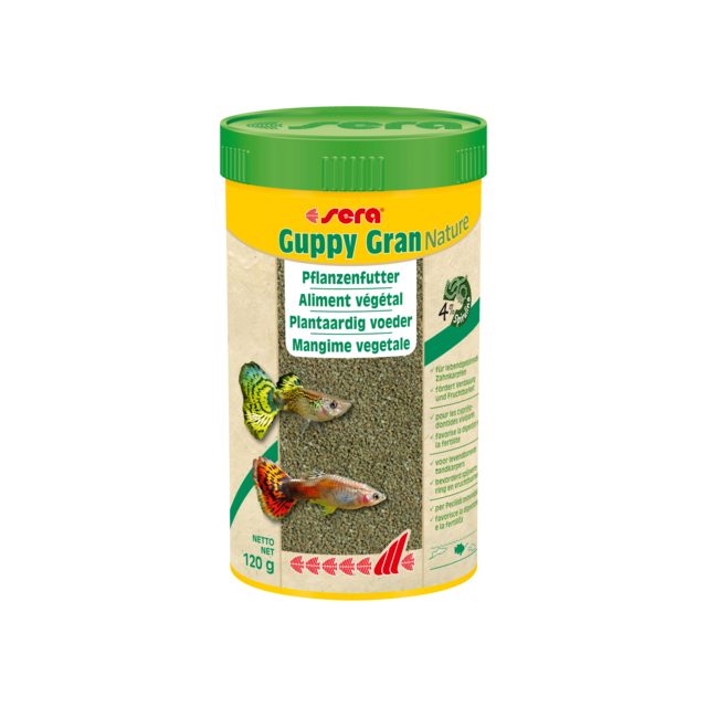 Sera Guppy Gran Nature -250 ml