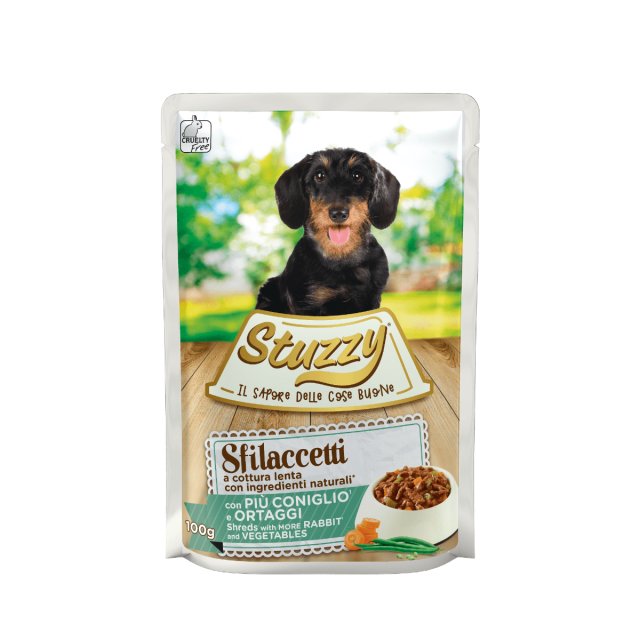 Stuzzy Hond Shreds Konijn & Groenten -100 gram