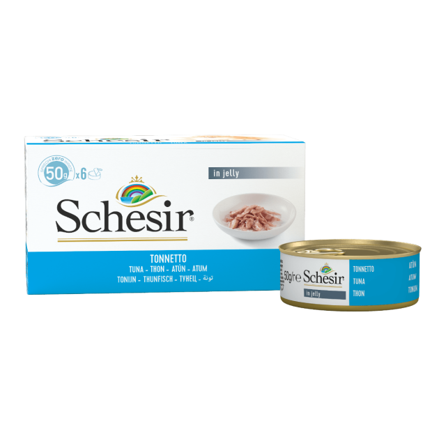 Schesir Cat Tuna -6x 50 gram