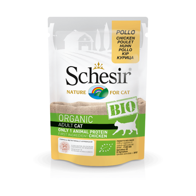 Schesir Cat Bio Chicken  -85 gram