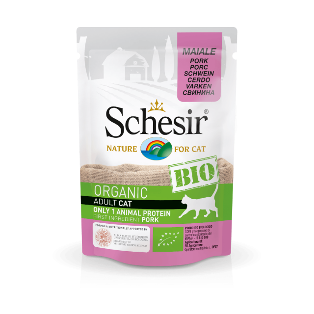 Schesir Cat Bio Pork -85 gram