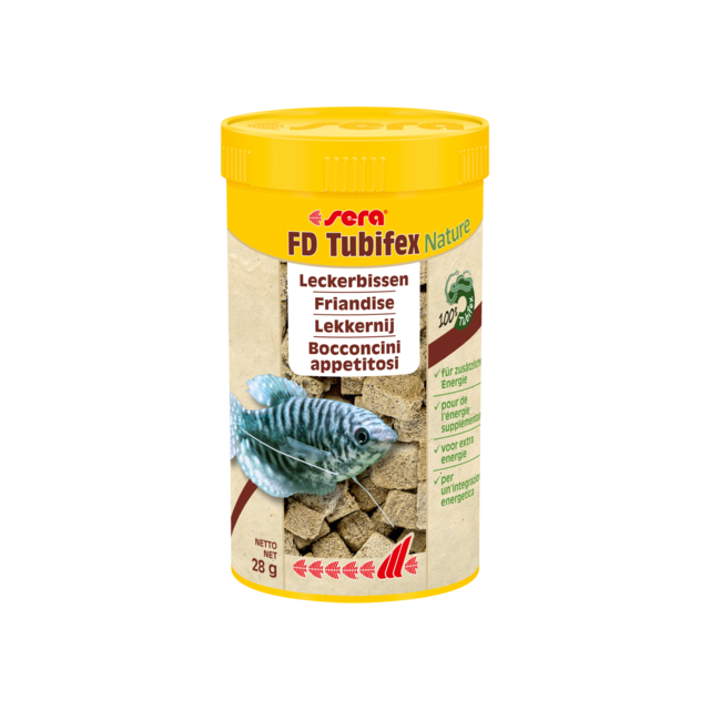 Sera FD Tubifex Nature -250 ml