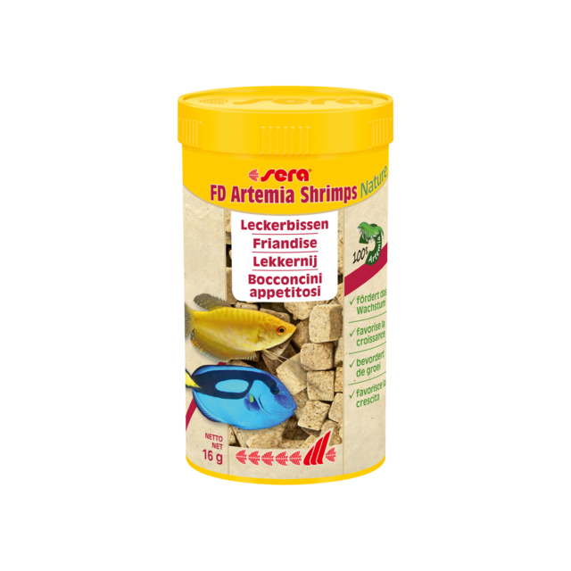 Sera FD Artemia Shrimps Nature -250 ml