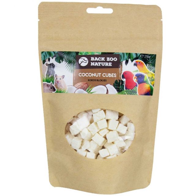 Back Zoo Nature Cocnut Cubes -250 gram