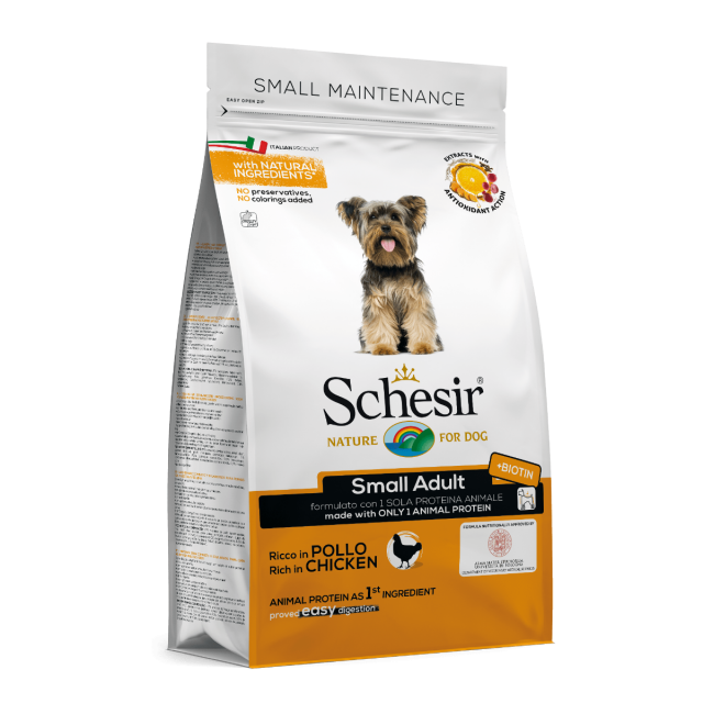 Schesir Hond Dry Small Kip -2 kg 