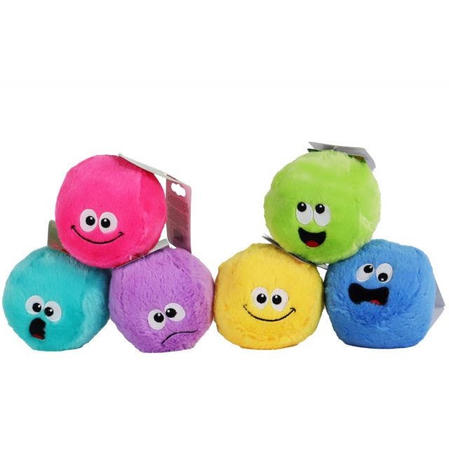 Boon Bal Pluche Smiley + Piep 12 cm Assortie 