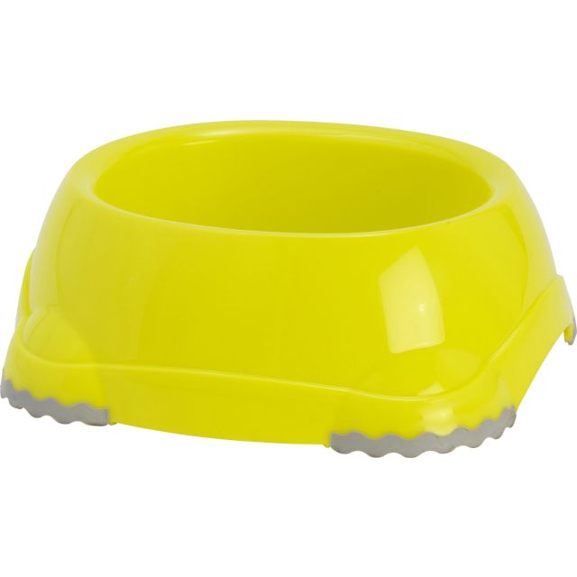 Moderna Hondeneetbak Plastic Smarty 2  Yellow- 735 ml