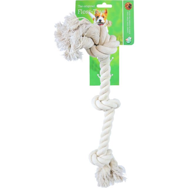 Boon Flossy Toy Wit 3-Knoop