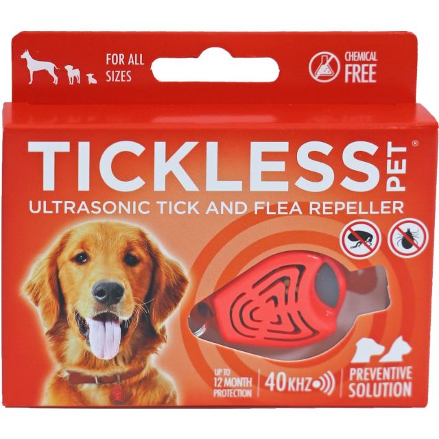 Tickless Pet Teek & Vlo Verjager Oranje