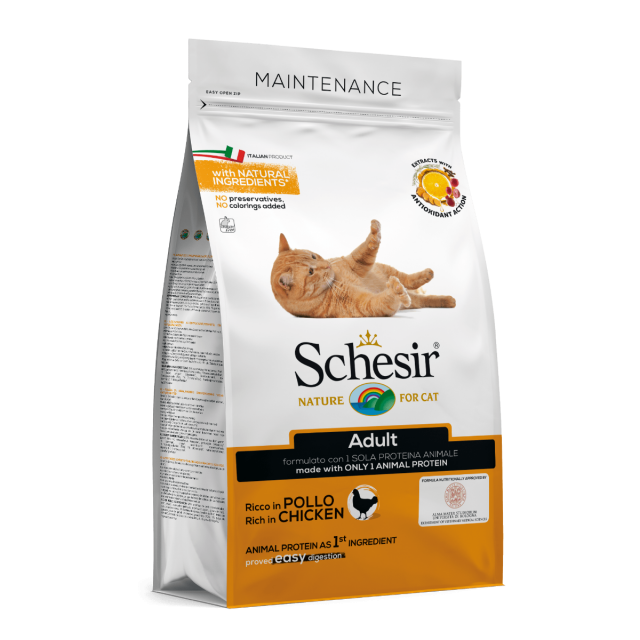 Schesir Kat Dry Adult Kip -400 gram