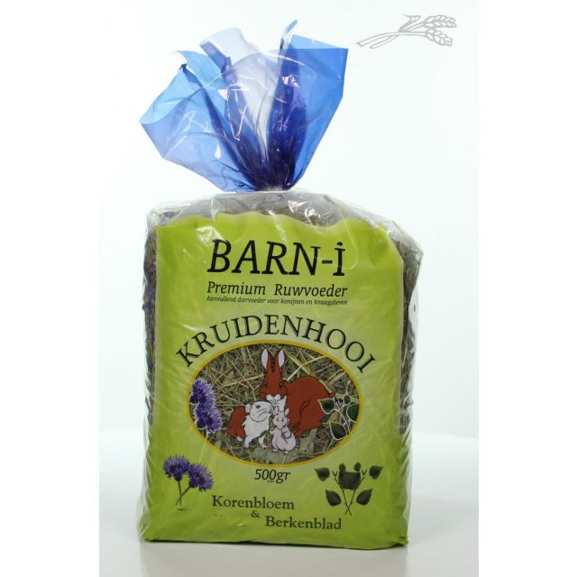 BARN-I Kruidenhooi Korenbloem + Berkenblad -500 gram