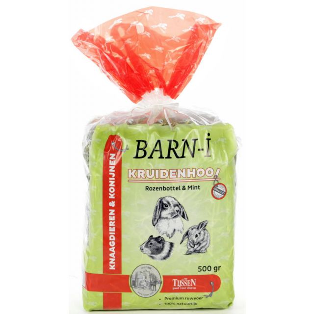 BARN-I Kruidenhooi Rozenbottel  & Mint -500 gram