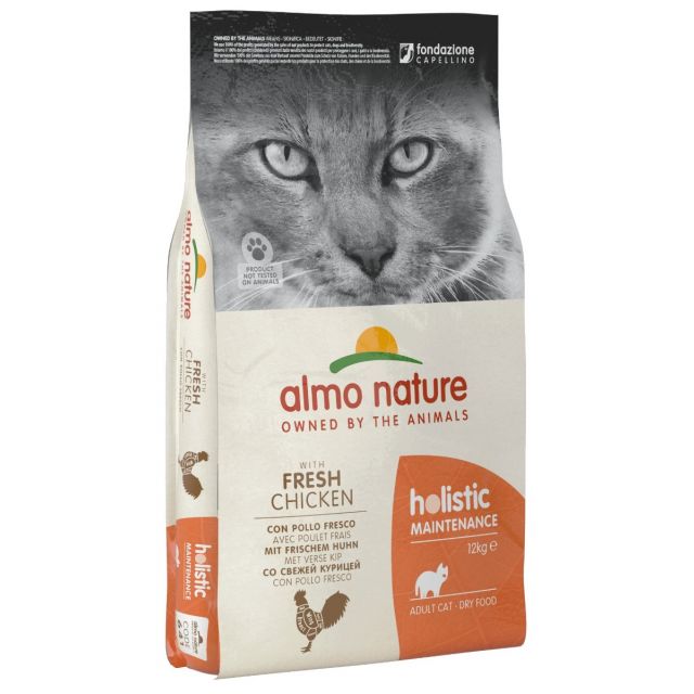 Almo Nature Holistic Cat Chicken & Rice -12 kg 