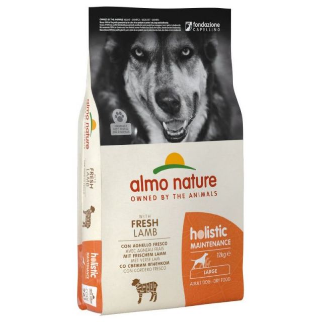 Almo Nature Holistic Dog Large Lam & Rijst -12 kg 