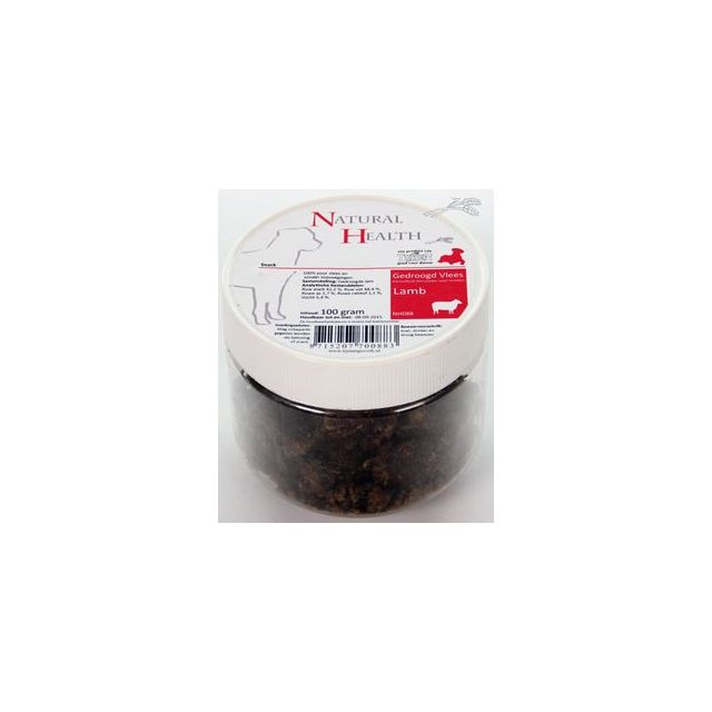 Natural health Snack Lamb -150 gram