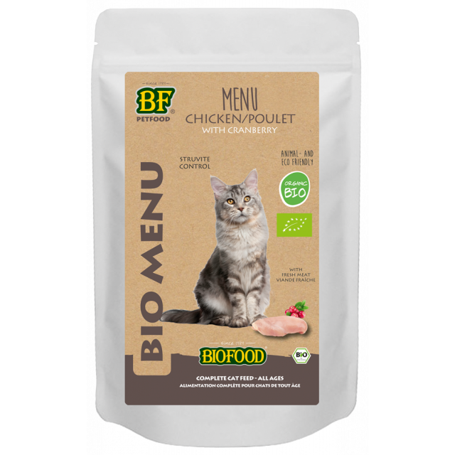 Biofood Cat  Organic  Kip Menu -100 gram