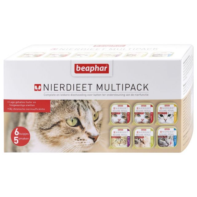 Beaphar Nierdieet Kat Multipack - 6x100 gr