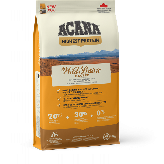 Acana Highest Protein Wild Prairie Dog -11,4 kg