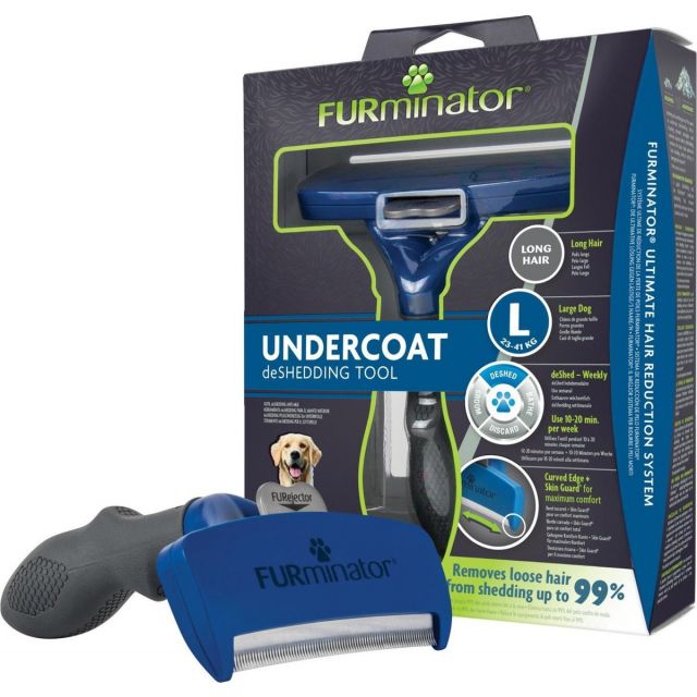 FURminator Deshedding dog undercoat l long hair 1st  -OP=OP