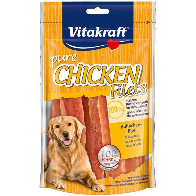 Vitakraft Pure Chicken Filets- 80 gram
