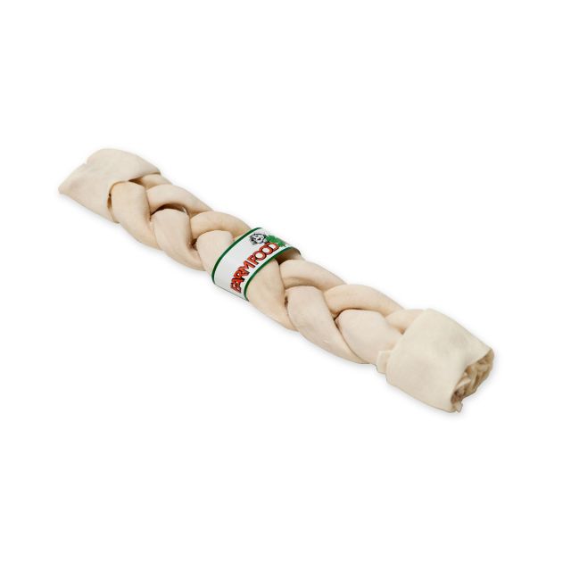 Farm Food Rawhide Dental Braid Stick XL circa 35 cm