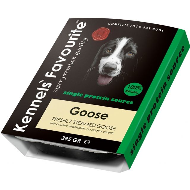 Kennels favourite Steamed Goose -10x395 gram