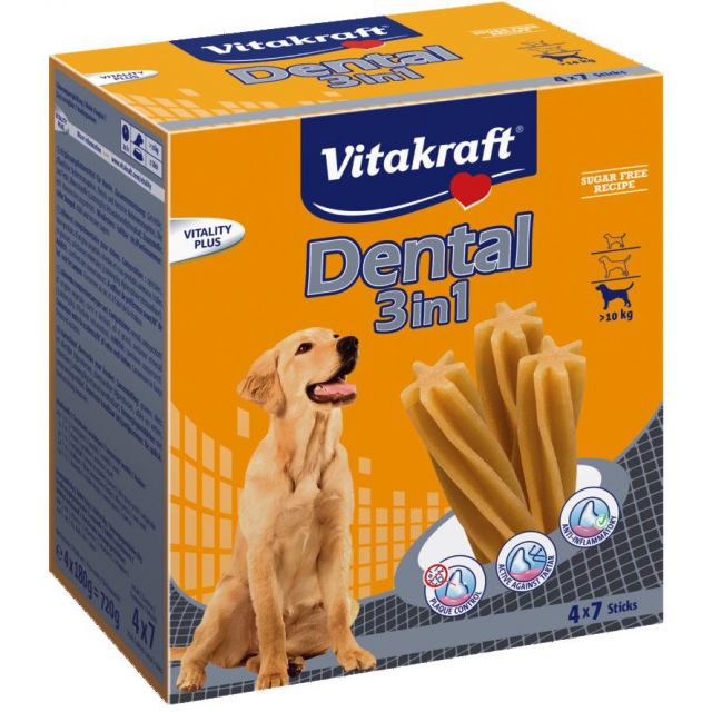 Vitakraft Multipack Dental M 3in1- 28 stuks