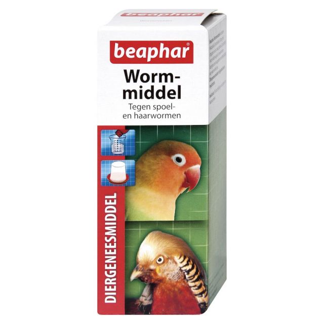 Beaphar Wormmiddel voor Vogels & Knaagdieren - 100 ml