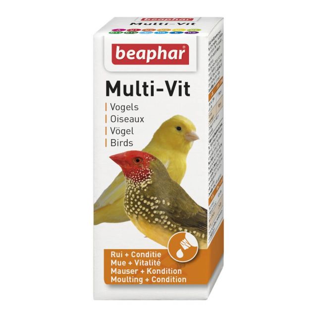 Beaphar Multi-Vitamine Vogels - 20 ml