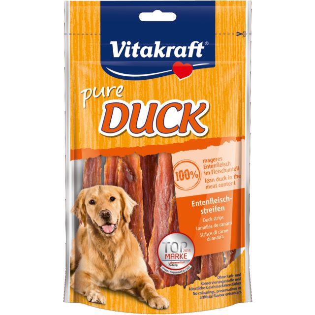 Vitakraft Pure Duck Reepjes -80 gram