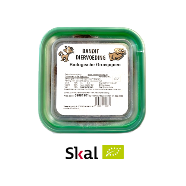 Bandit BIO Groeipijnen -12x 950 gram 