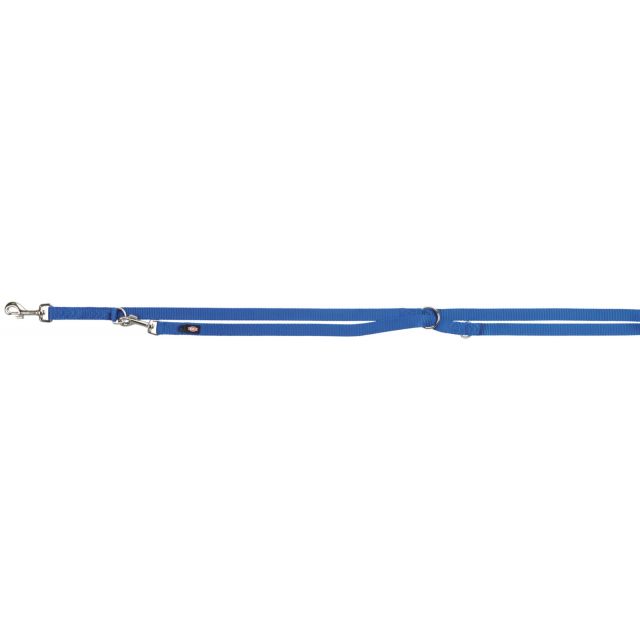 trixie hondenriem premium verstelbaar nylon royal blauw 200X2 CM