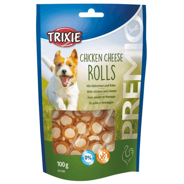 Trixie Premio Chicken Cheese Rolls -100 gram