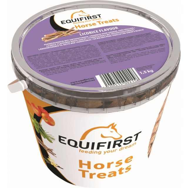 EquiFirst Horse Treats Licorice -1.5 kg 