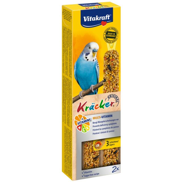 Vitakraft Parkiet Kracker Multi-Vitamine -2 in 1 