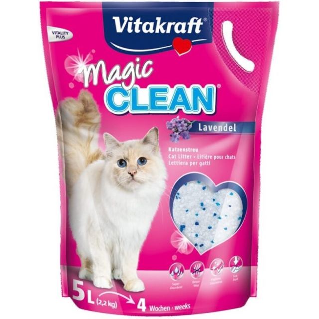 Vitakraft Magic Clean Lavendel -5 ltr 