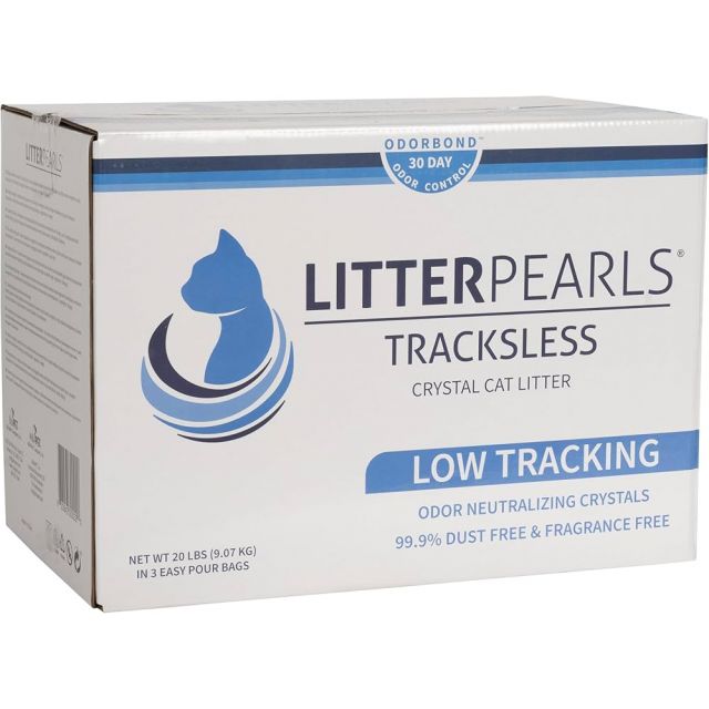 Crystal Clear Litter Pearls Kattenbakvulling 18,6 liter 8,- 9 kg