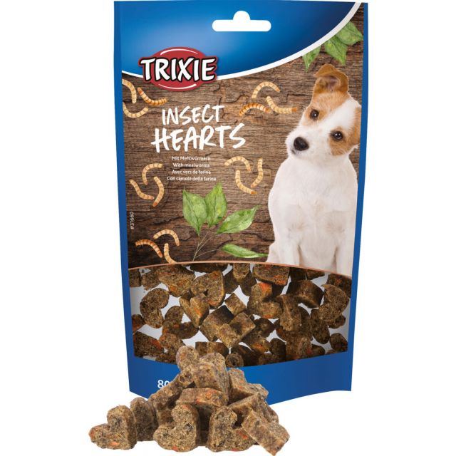 Trixie  Insect Hearts -80 gram