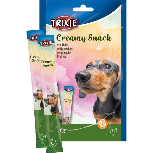 Trixie Creamy Snack Met Kip -5x14 gram  OP=OP